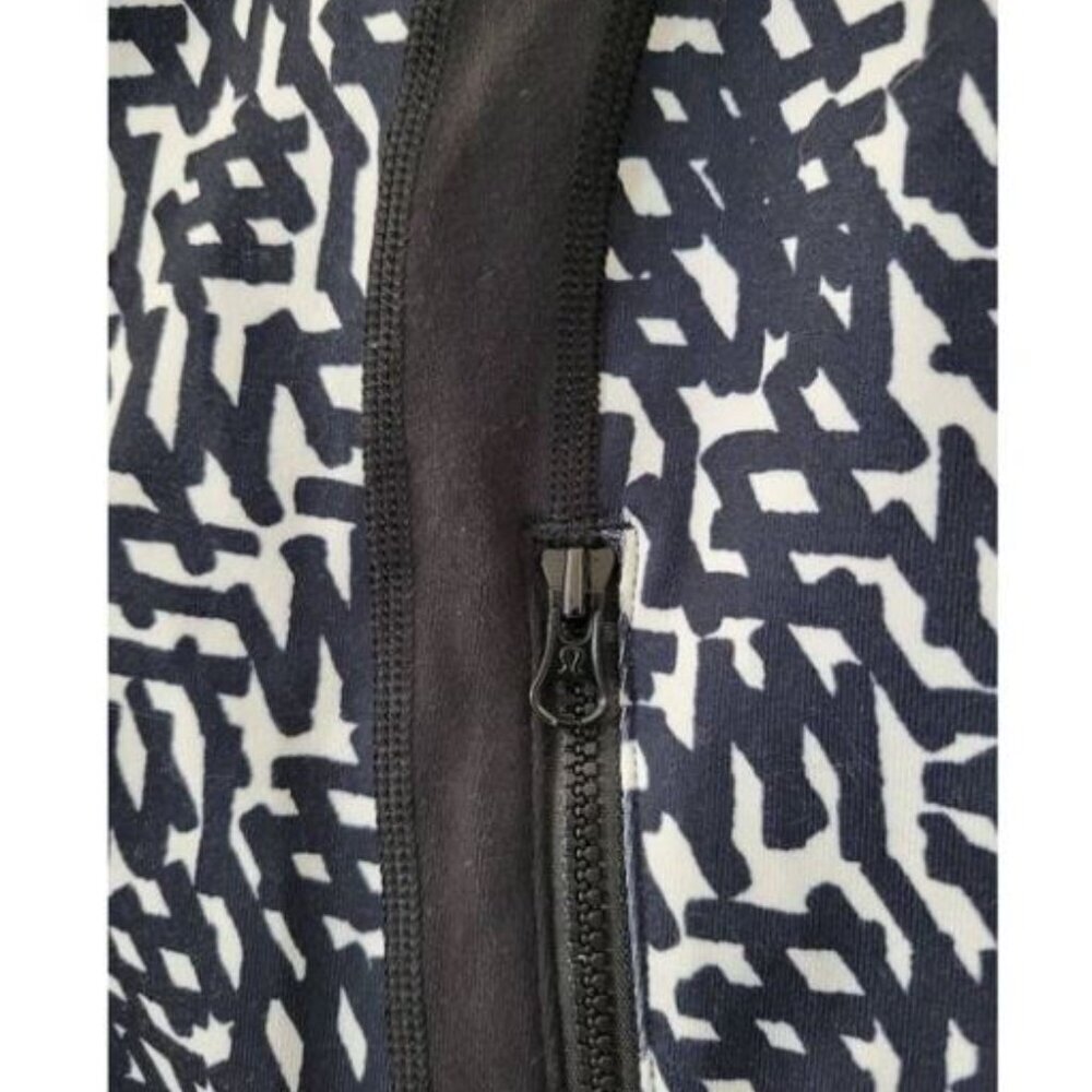 Lululemon Define Jacket Rare Print Net Pop Sz 8 - Picture 4 of 11